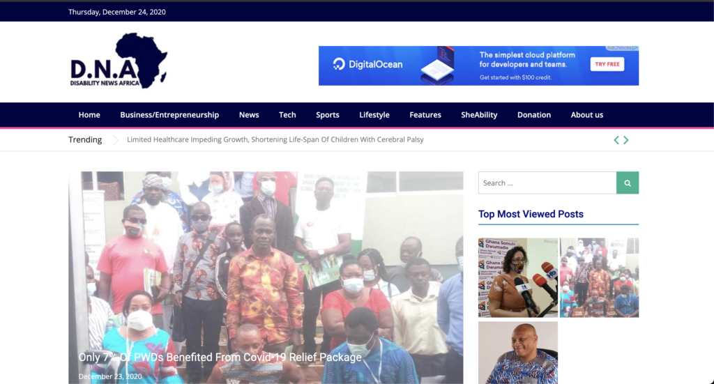 Disability News Africa