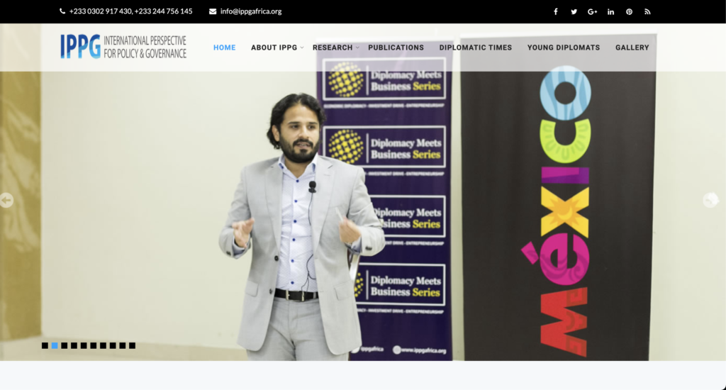 The International Perspective for Policy & Governance (IPPG)